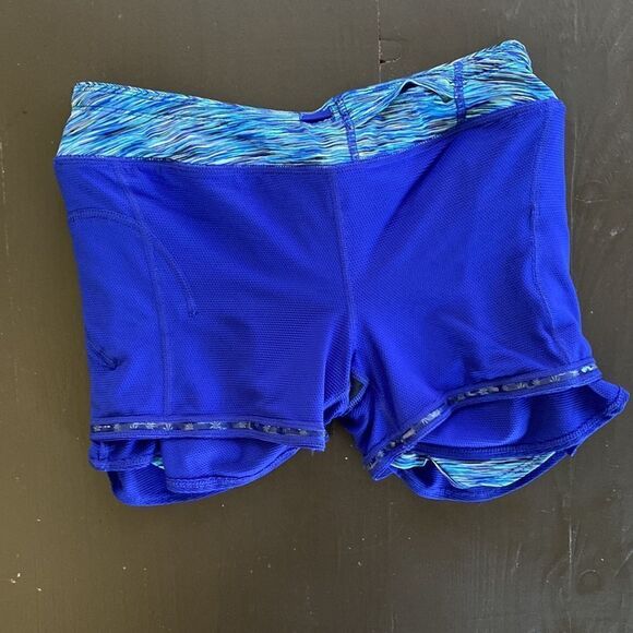 Athleta Space-dye Blue Bustle Tennis Skirt - Picture 5 of 9